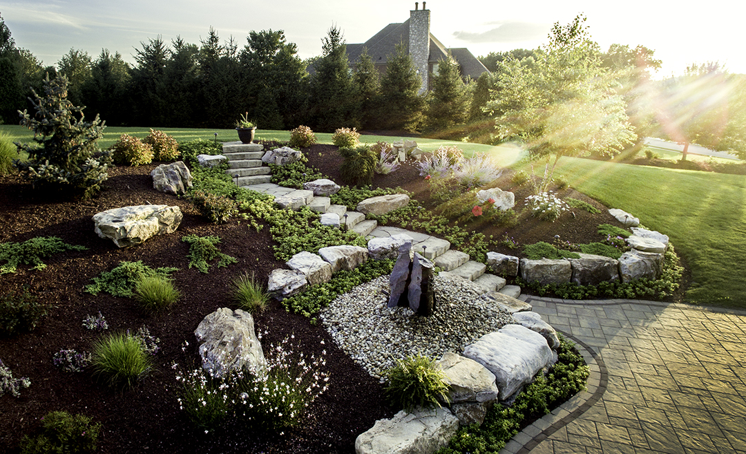 North Hills Beauty Designed by Beall's Landscaping