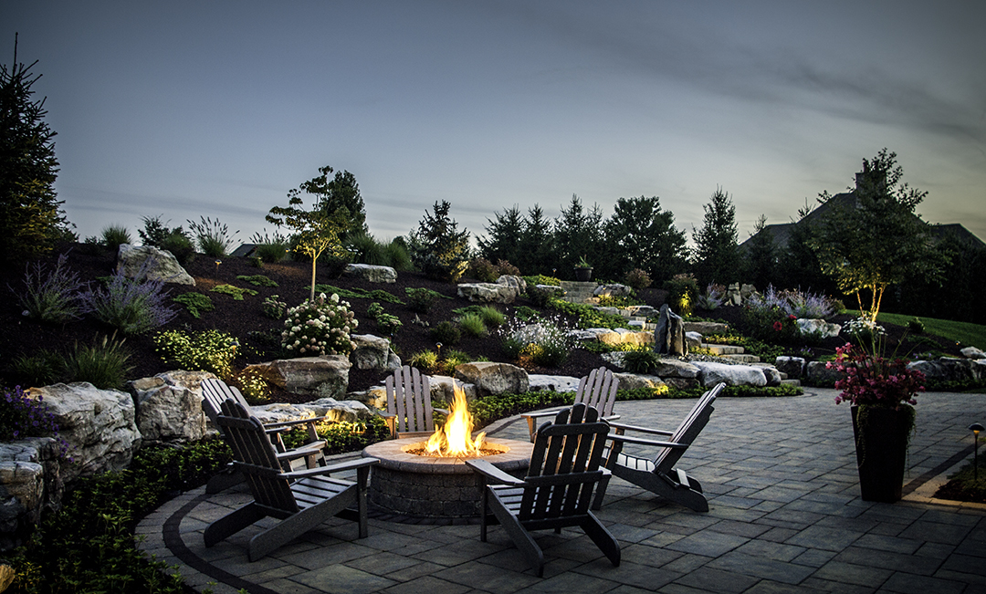 North Hills Beauty Designed by Beall's Landscaping