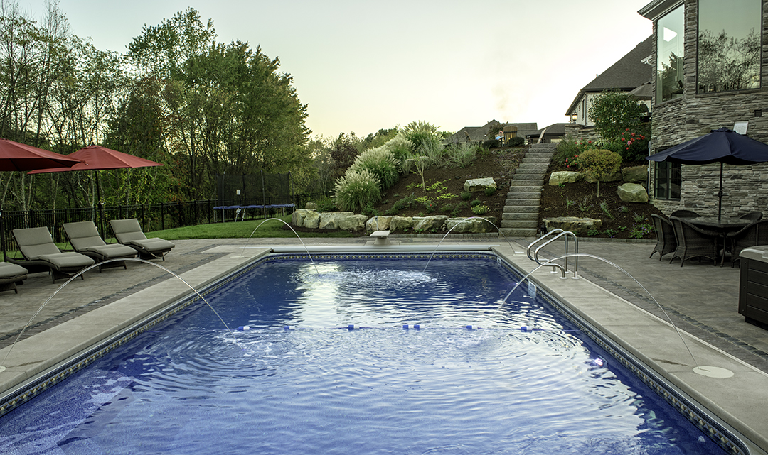 Backyard Retreat in Gibsonia, PA - Designed by Beall's Landscaping