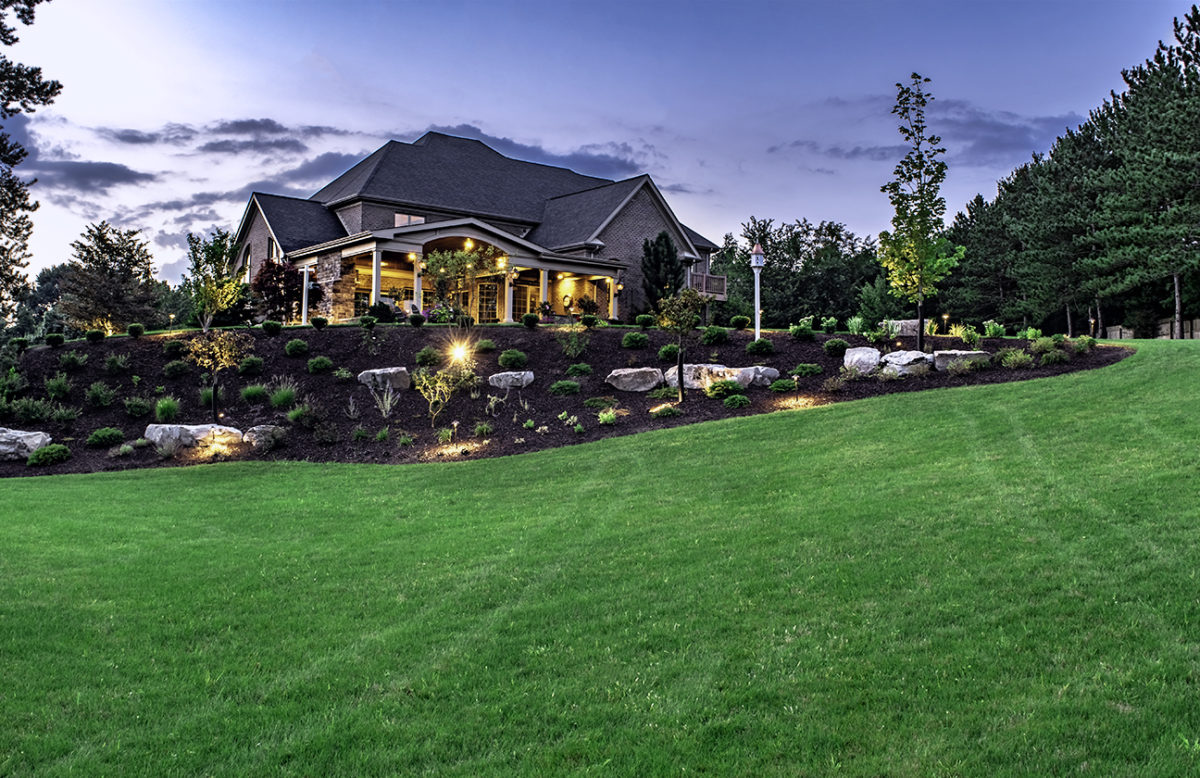 Beautiful Landscape in Fox Chapel designed by Beall's Landscaping