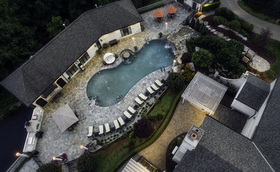 Terraced Tuscan Estate – East Pittsburgh, PA Designed by Beall's Landscaping
