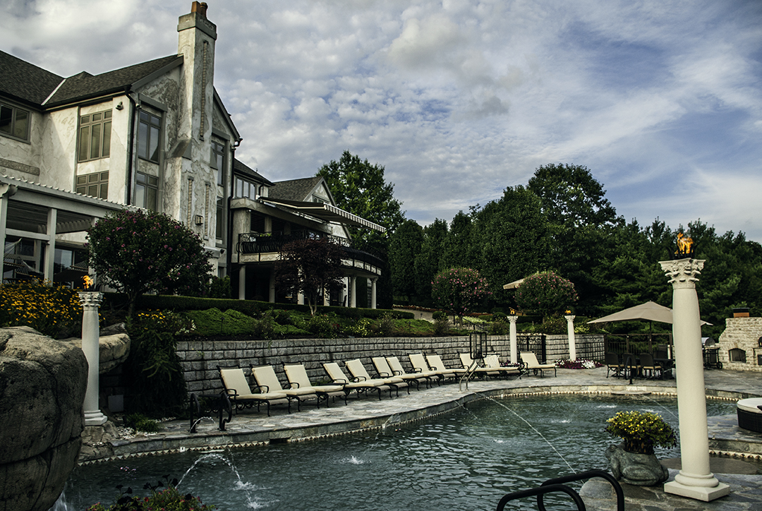 Terraced Tuscan Estate – East Pittsburgh, PA Designed by Beall's Landscaping