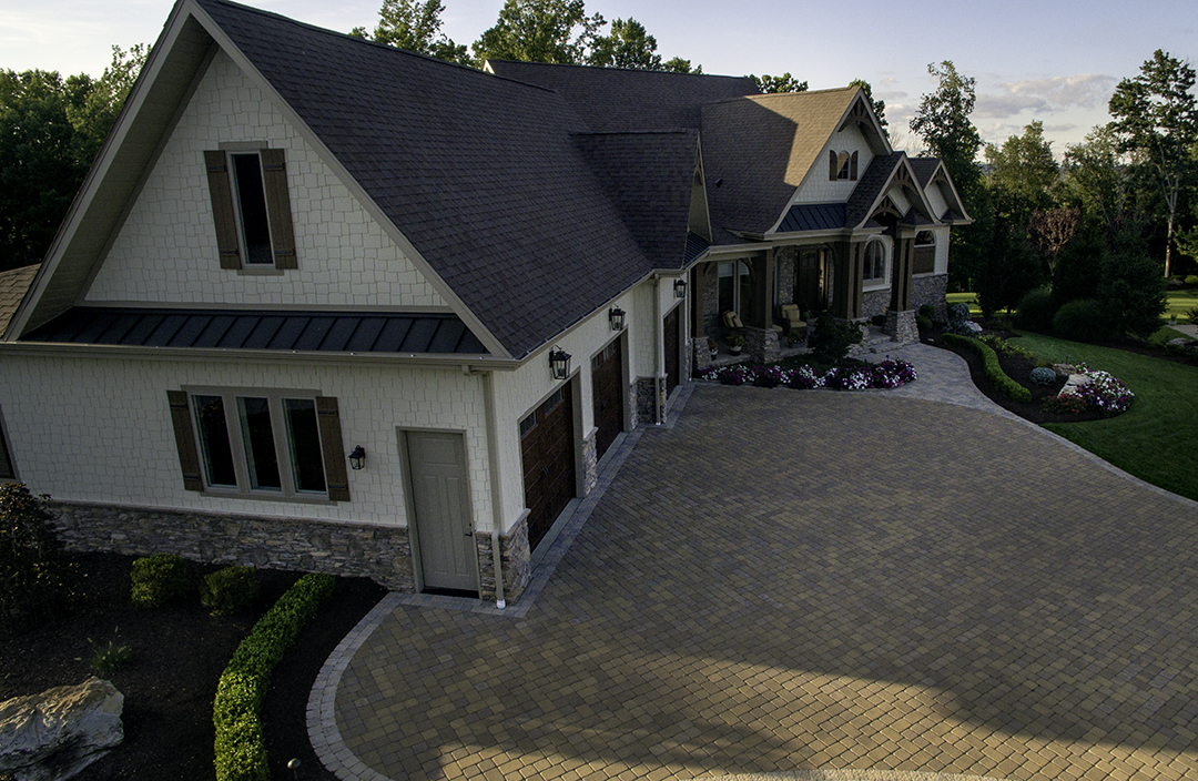 Beall's Landscaping beautiful design projects - Driveway installation
