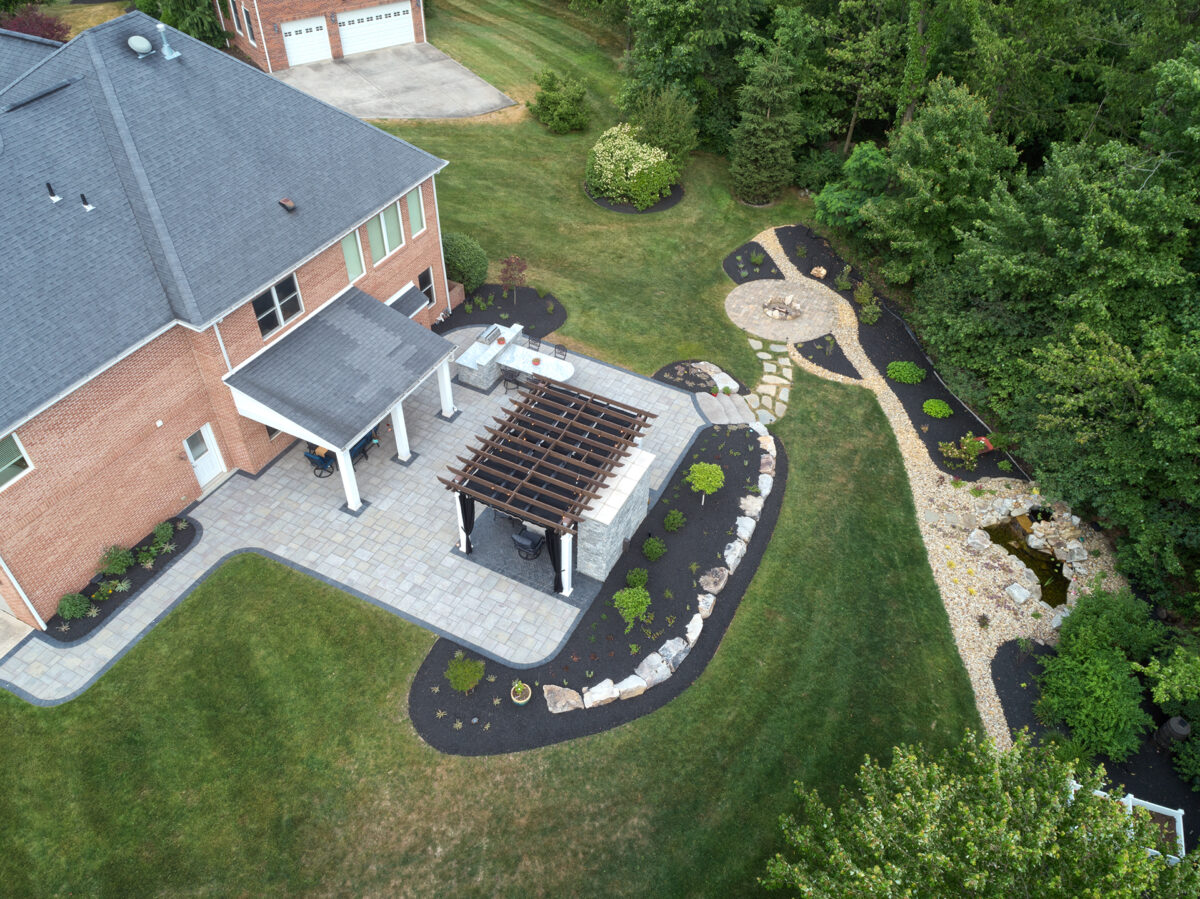 Fox Chapel Backyard Upgrade Designed by Beall's Landscaping